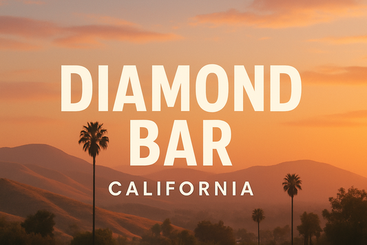 diamond bar california image make the text fit in the middle center
